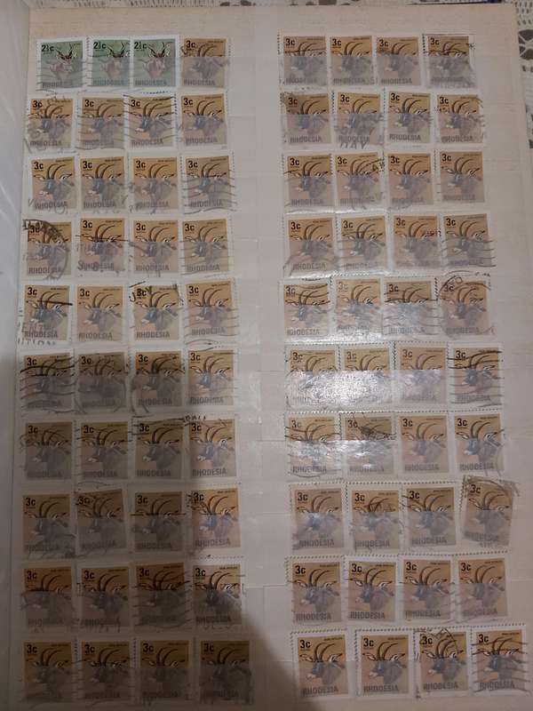 RHODESIA STAMPS SOME GOOD CANCELLATIONS