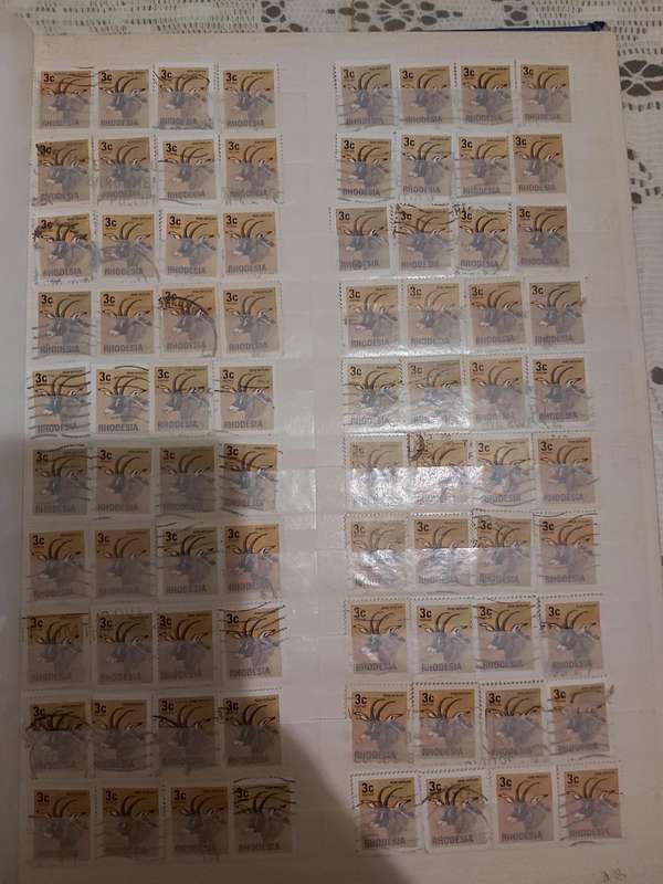 RHODESIA STAMPS SOME GOOD CANCELLATIONS