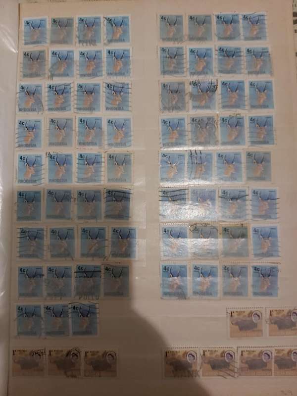 RHODESIA STAMPS SOME GOOD CANCELLATIONS