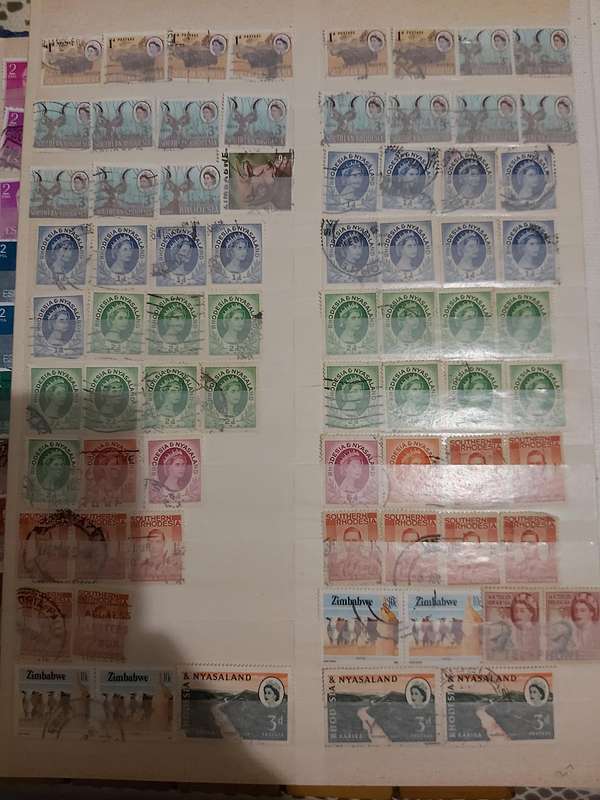 RHODESIA STAMPS SOME GOOD CANCELLATIONS