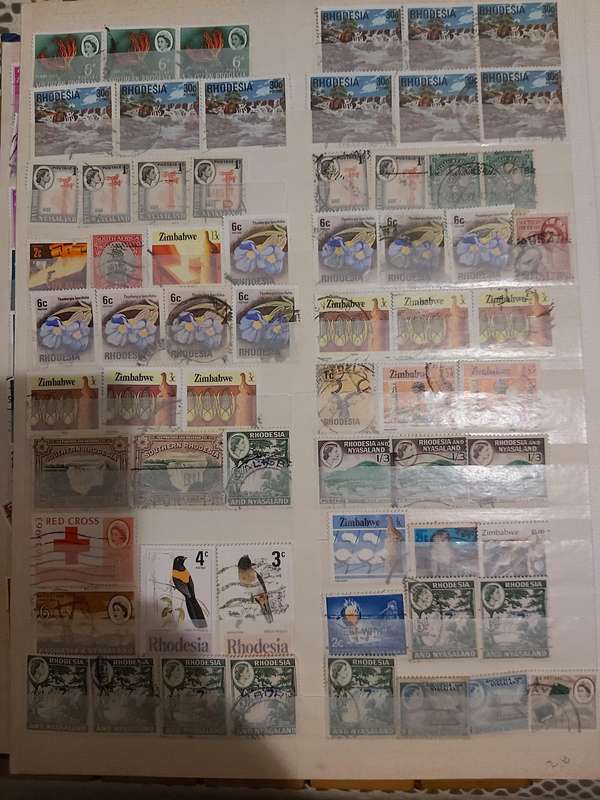 RHODESIA STAMPS SOME GOOD CANCELLATIONS