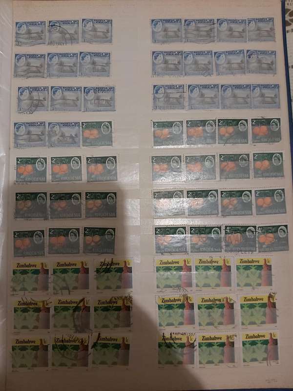 RHODESIA STAMPS SOME GOOD CANCELLATIONS