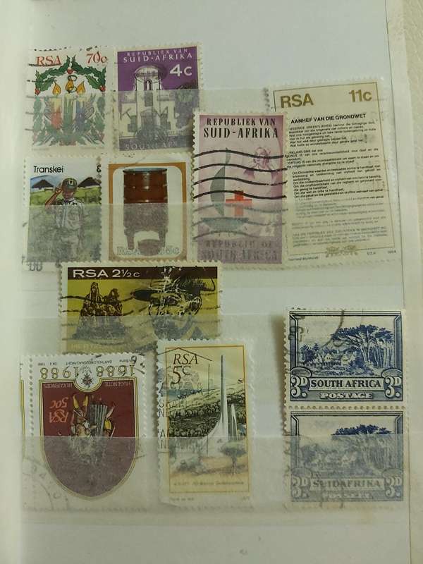 UNIONS AND RSA STAMPS SOME REALLY GOOD POSTMARKS