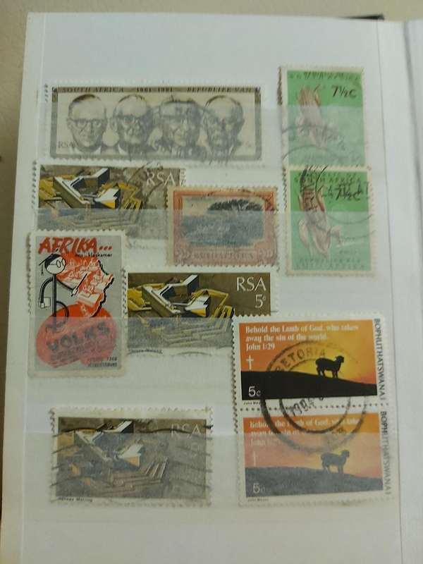 UNIONS AND RSA STAMPS SOME REALLY GOOD POSTMARKS