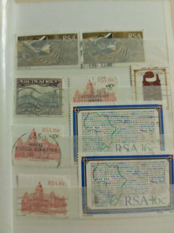 UNIONS AND RSA STAMPS SOME REALLY GOOD POSTMARKS