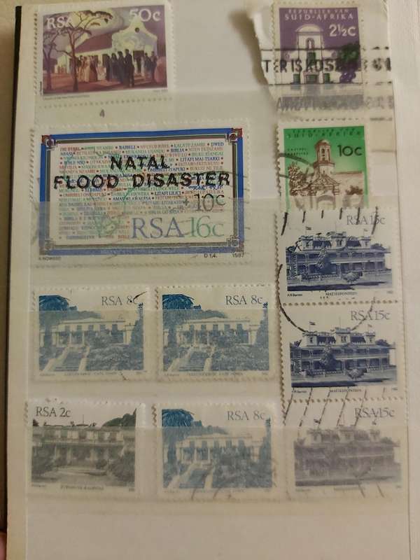UNIONS AND RSA STAMPS SOME REALLY GOOD POSTMARKS