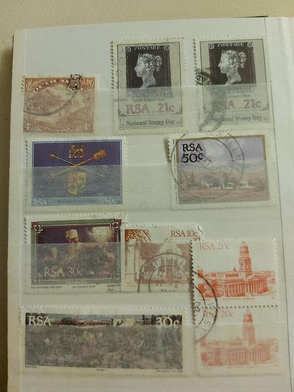 UNIONS AND RSA STAMPS SOME REALLY GOOD POSTMARKS