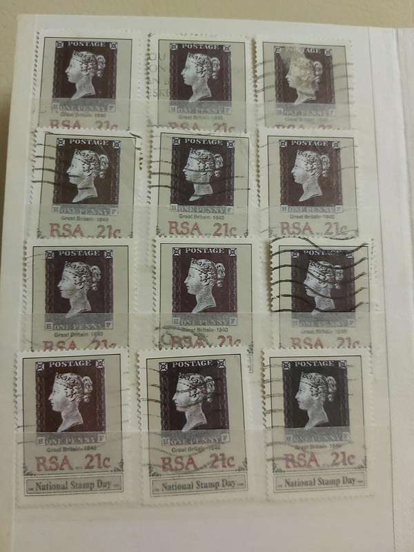 UNIONS AND RSA STAMPS SOME REALLY GOOD POSTMARKS