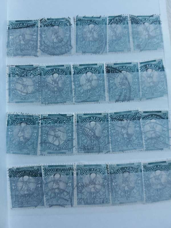 UNIONS AND RSA STAMPS SOME REALLY GOOD POSTMARKS