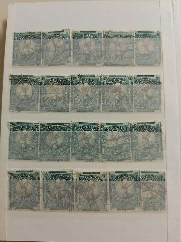 UNIONS AND RSA STAMPS SOME REALLY GOOD POSTMARKS
