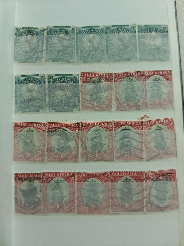 UNIONS AND RSA STAMPS SOME REALLY GOOD POSTMARKS