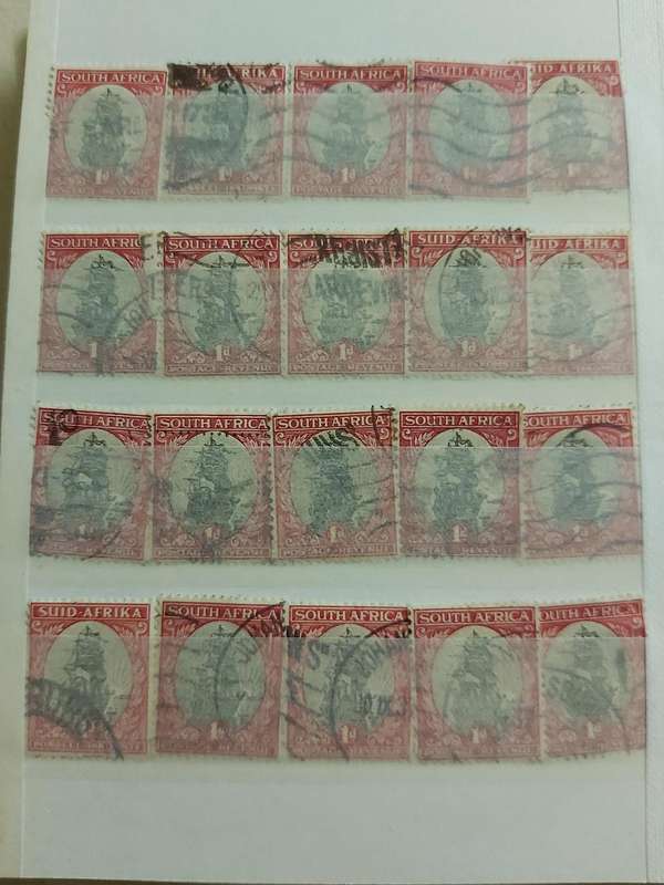 UNIONS AND RSA STAMPS SOME REALLY GOOD POSTMARKS