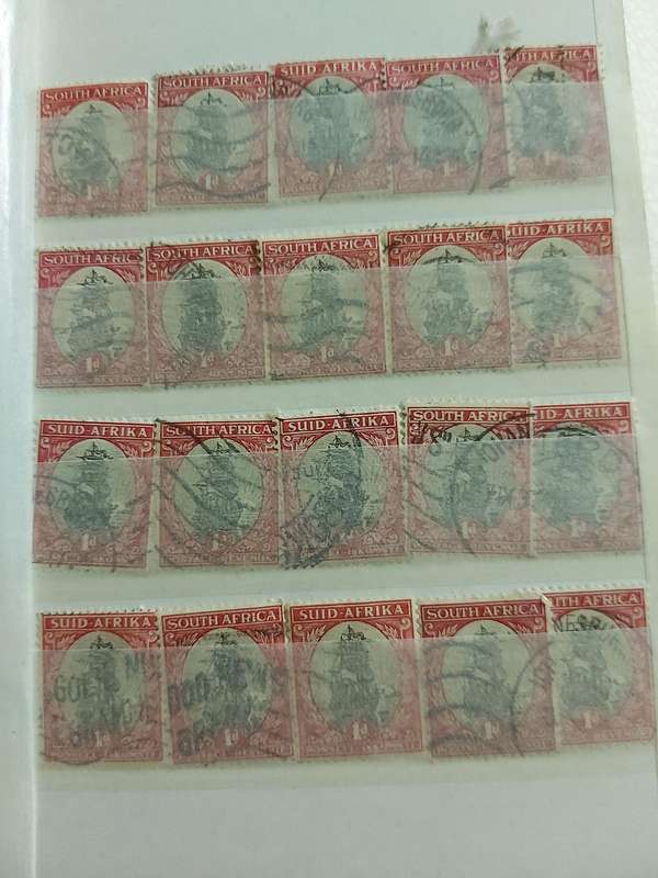 UNIONS AND RSA STAMPS SOME REALLY GOOD POSTMARKS