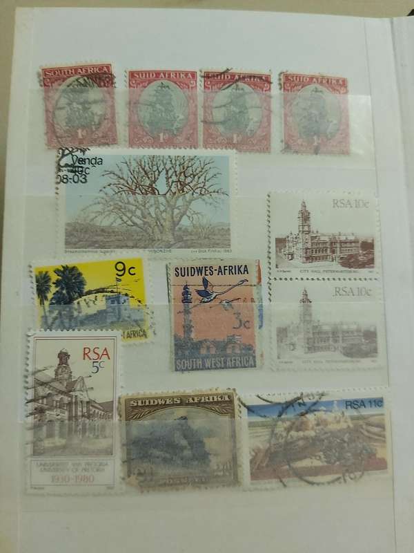 UNIONS AND RSA STAMPS SOME REALLY GOOD POSTMARKS