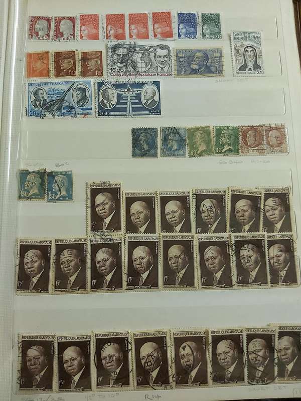 FRANCE STAMPS WITH GOOD CANCELLATIONS