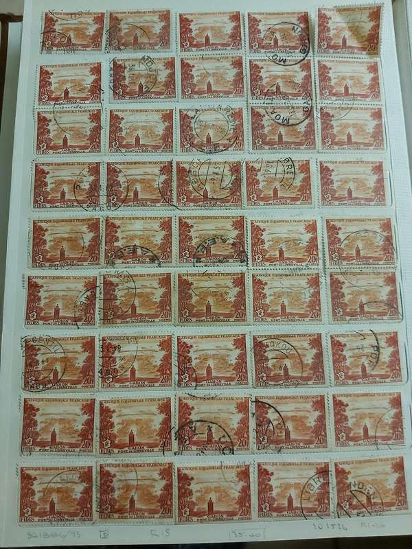 FRANCE STAMPS WITH GOOD CANCELLATIONS
