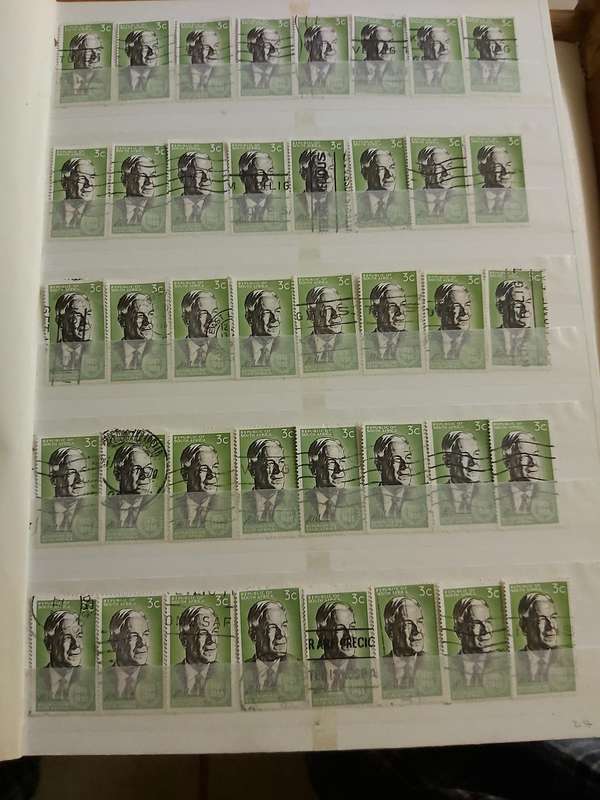 RSA STAMPS SOME GOOD POSTMARKS AND SOME ERRORS