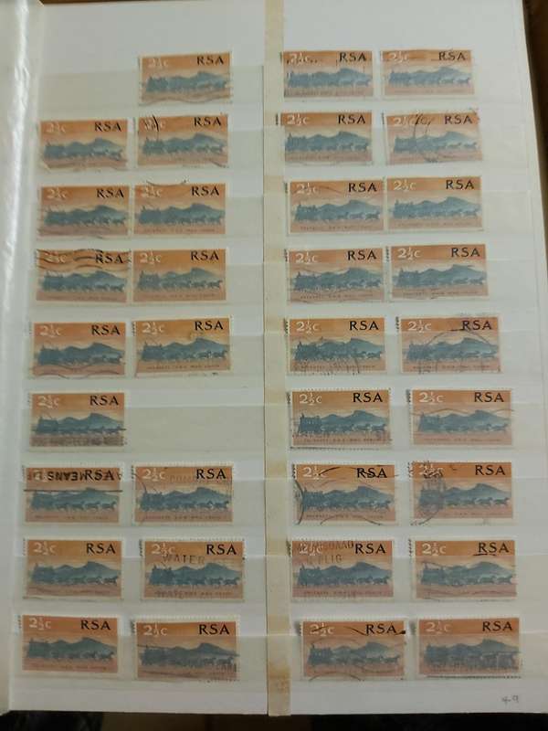 RSA STAMPS SOME GOOD POSTMARKS