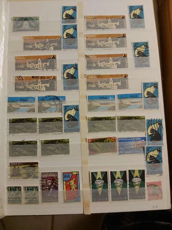 RSA STAMPS SOME GOOD POSTMARKS