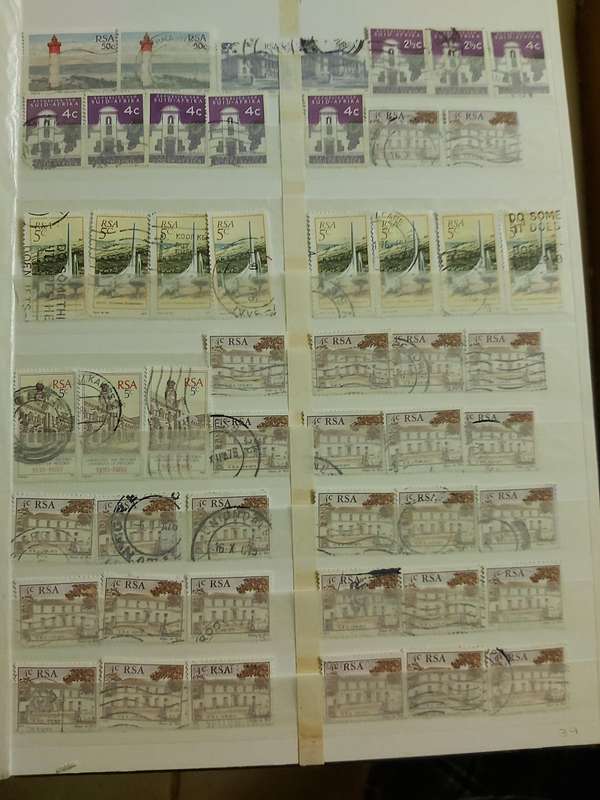 RSA STAMPS SOME GOOD POSTMARKS