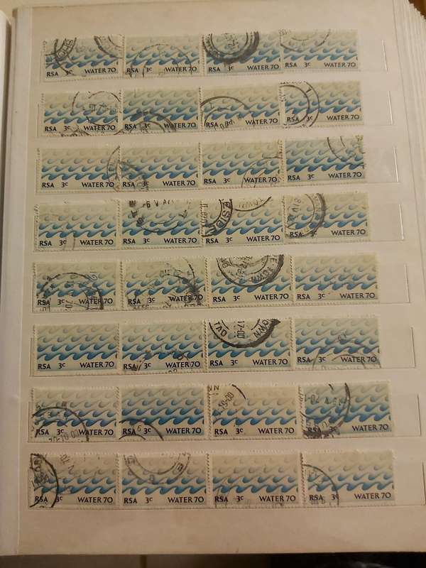 RSA STAMPS SOME GOOD POSTMARKS