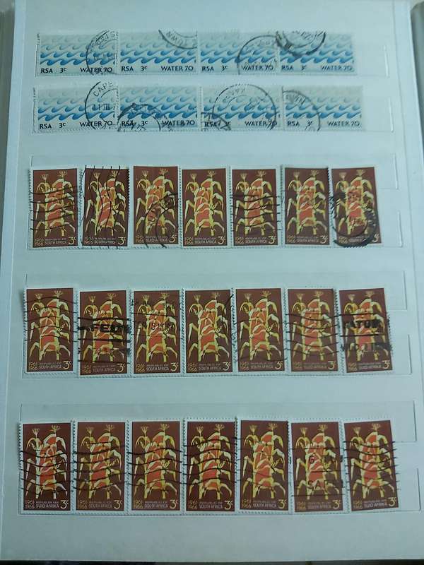 RSA STAMPS SOME GOOD POSTMARKS