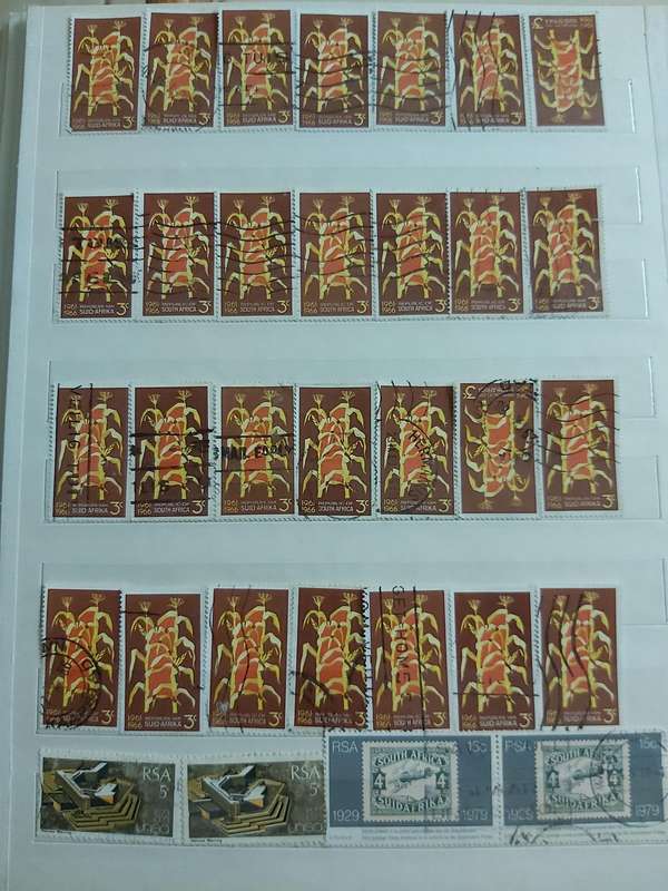 RSA STAMPS SOME GOOD POSTMARKS