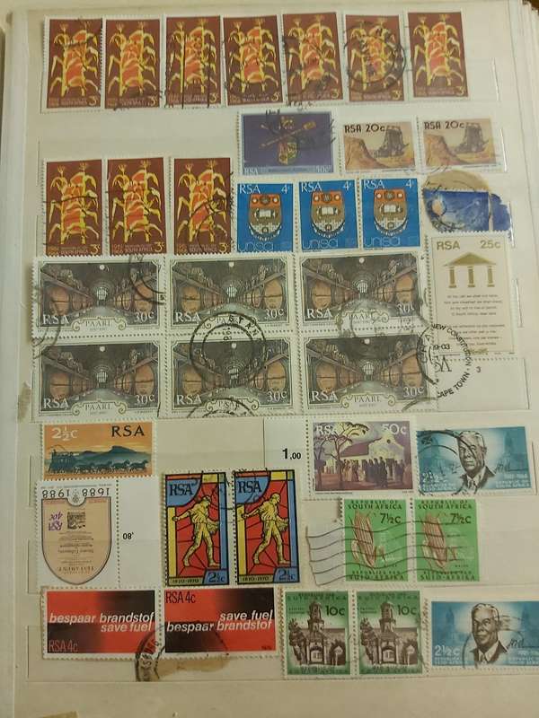 RSA STAMPS SOME GOOD POSTMARKS