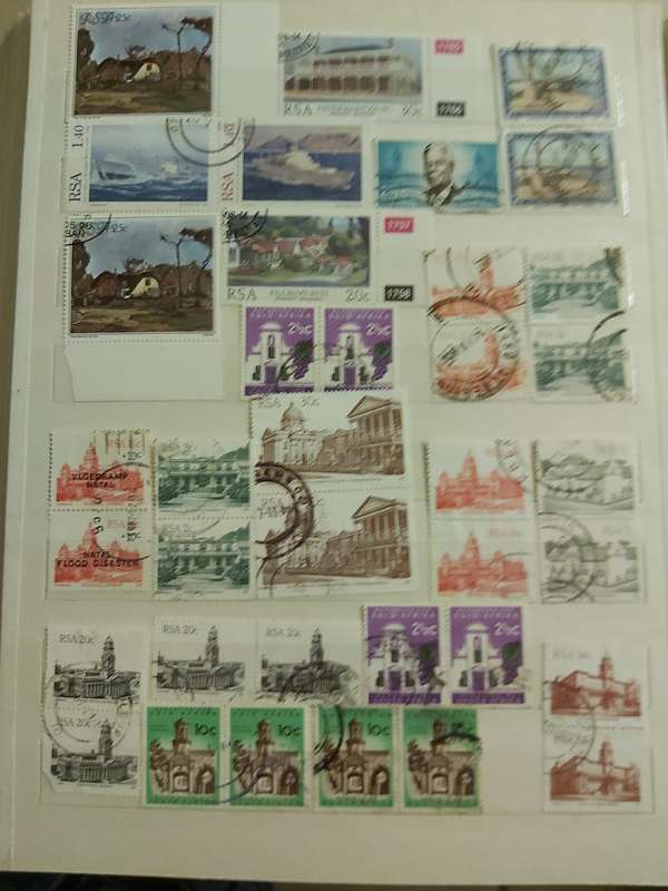 RSA STAMPS SOME GOOD POSTMARKS