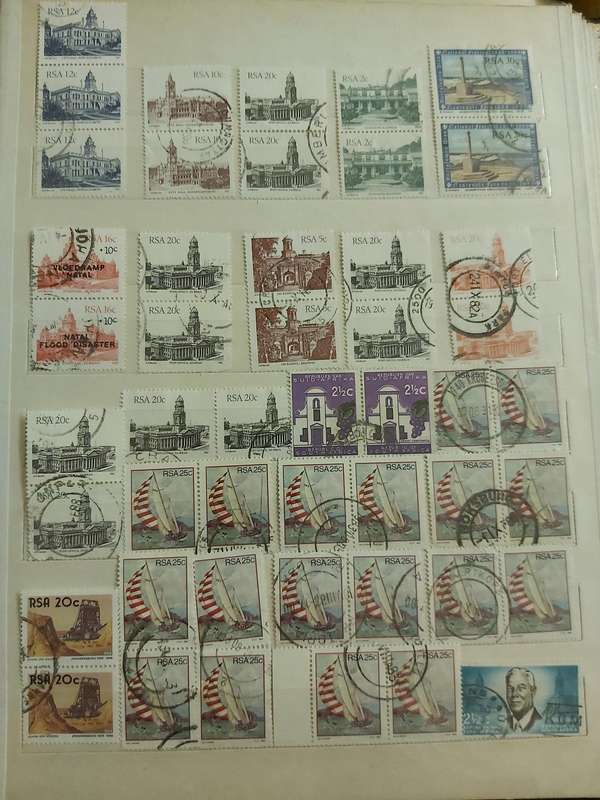 RSA STAMPS SOME GOOD POSTMARKS