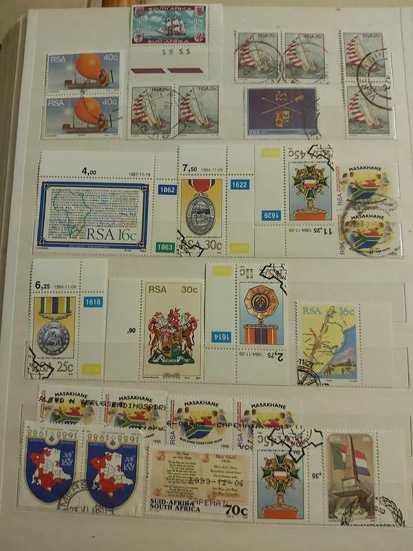 RSA STAMPS SOME GOOD POSTMARKS