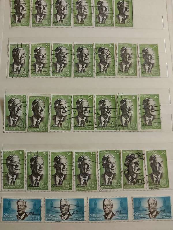 RSA STAMPS SOME GOOD POSTMARKS