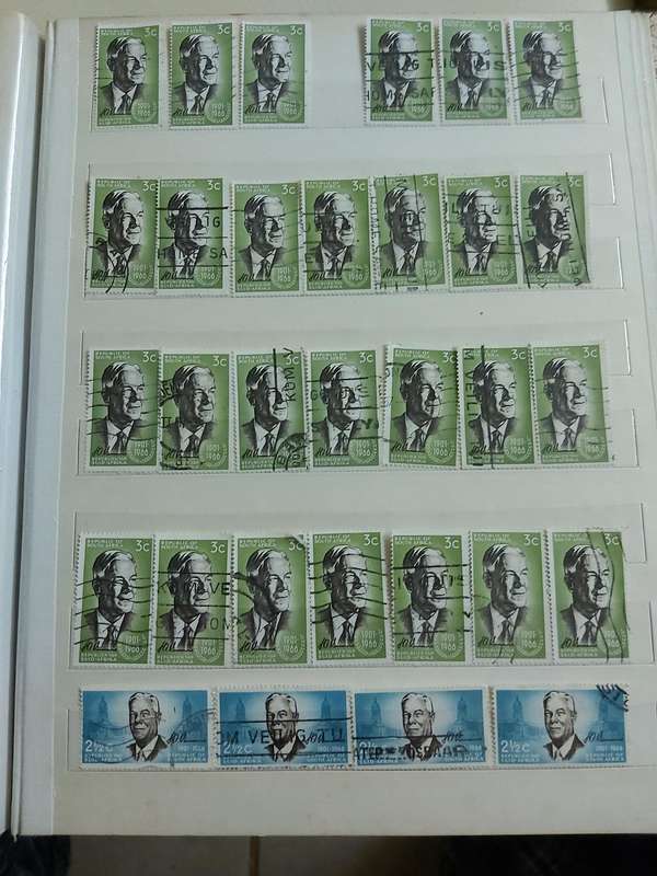 RSA STAMPS SOME GOOD POSTMARKS