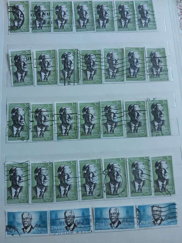RSA STAMPS SOME GOOD POSTMARKS