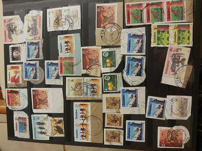 RHODESIA STAMPS SOME GOOD CANCELLATIONS