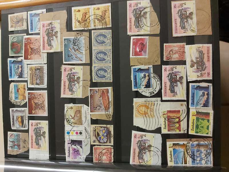 RHODESIA STAMPS SOME GOOD CANCELLATIONS
