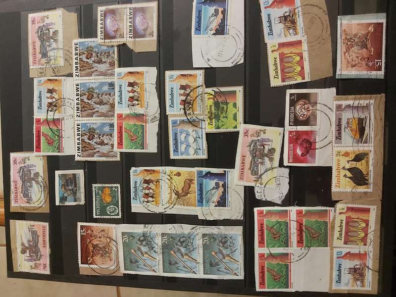 RHODESIA STAMPS SOME GOOD CANCELLATIONS