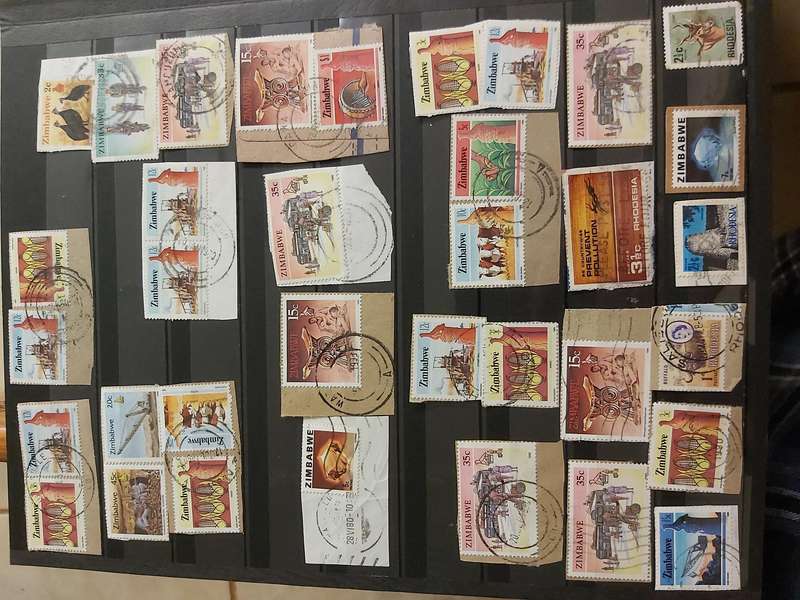 RHODESIA STAMPS SOME GOOD CANCELLATIONS