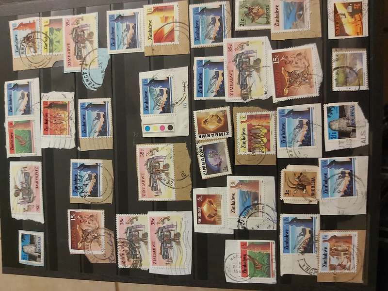 RHODESIA STAMPS SOME GOOD CANCELLATIONS