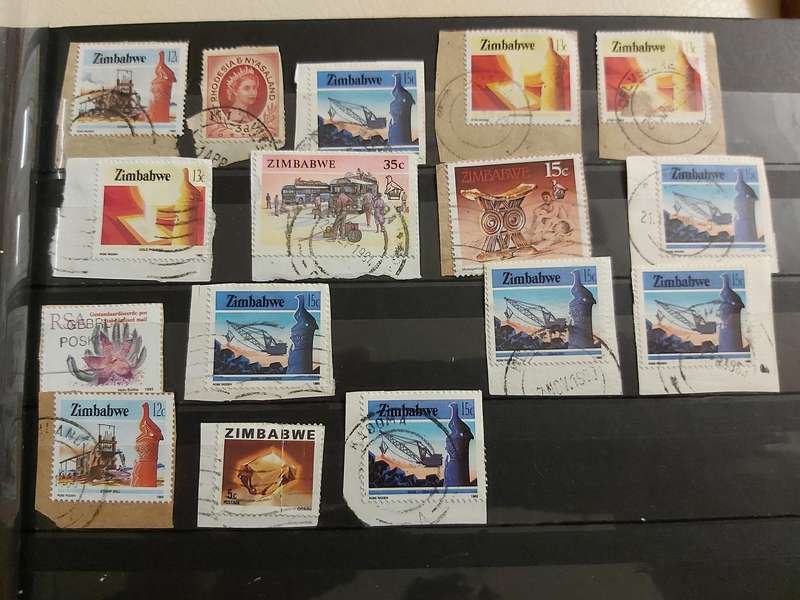 RHODESIA STAMPS SOME GOOD CANCELLATIONS