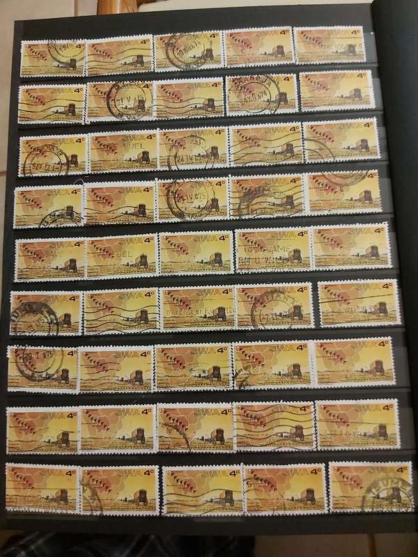 RSA STAMPS SOME GOOD POSTMARKS