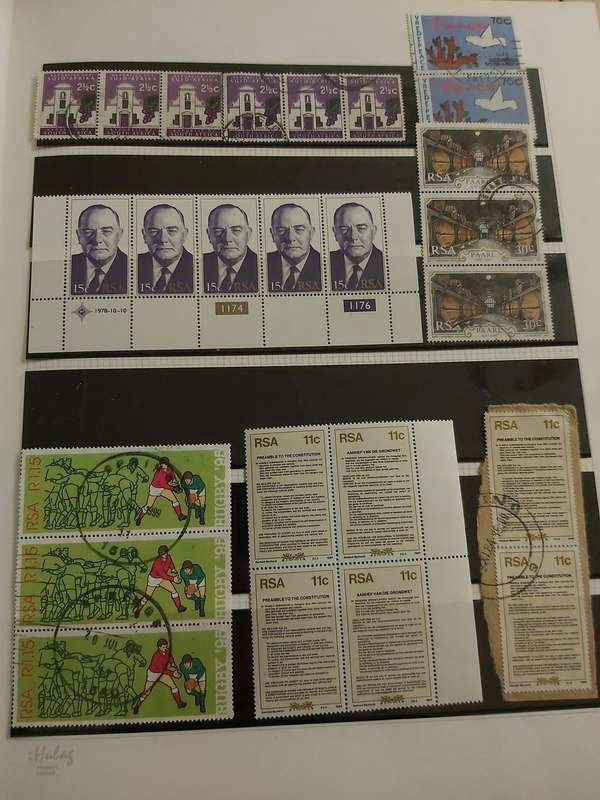 RSA STAMPS SOME GOOD POSTMARKS