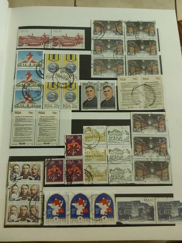 RSA STAMPS SOME GOOD POSTMARKS