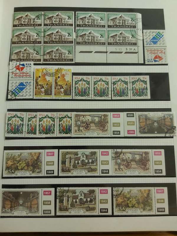 RSA STAMPS SOME GOOD POSTMARKS