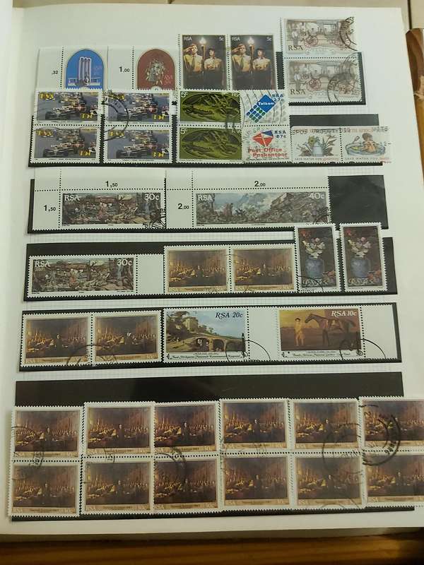 RSA STAMPS SOME GOOD POSTMARKS