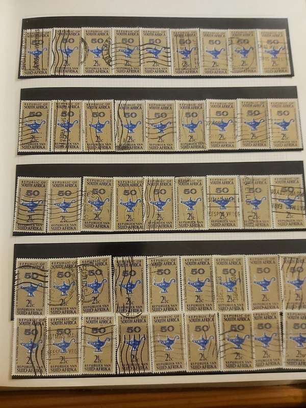 RSA STAMPS SOME GOOD POSTMARKS