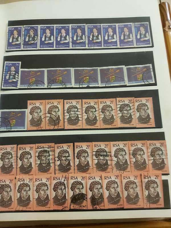 RSA STAMPS SOME GOOD POSTMARKS