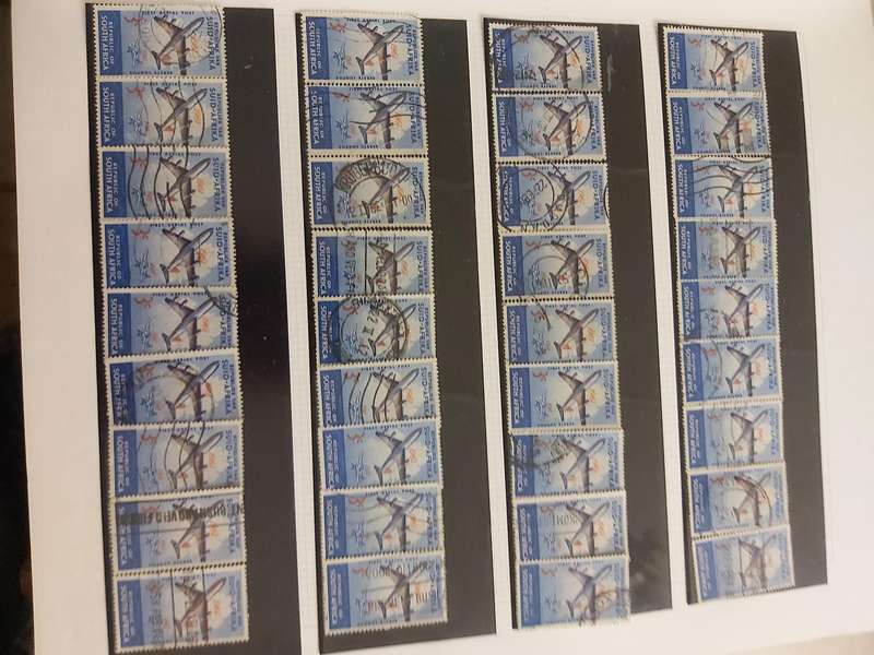 RSA STAMPS WITH SOME VERY GOOD POSTMARKS