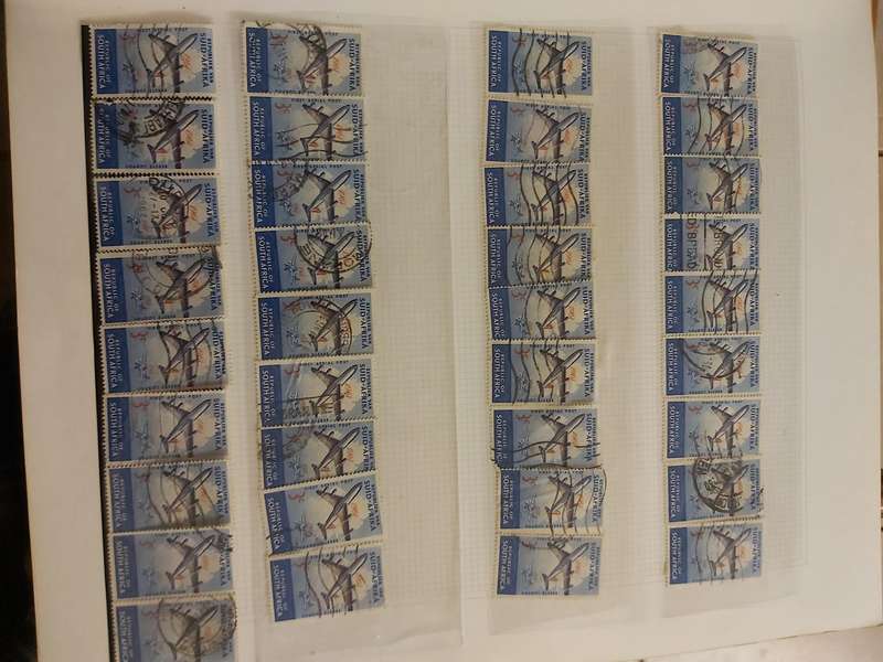 RSA STAMPS WITH SOME VERY GOOD POSTMARKS