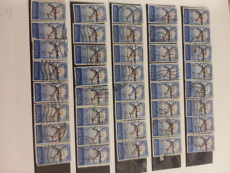 RSA STAMPS WITH SOME VERY GOOD POSTMARKS
